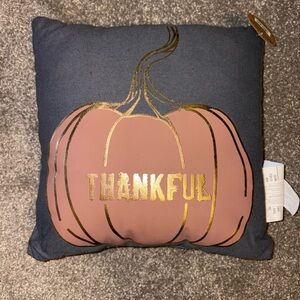 Thankful Pumpkin Pillow
